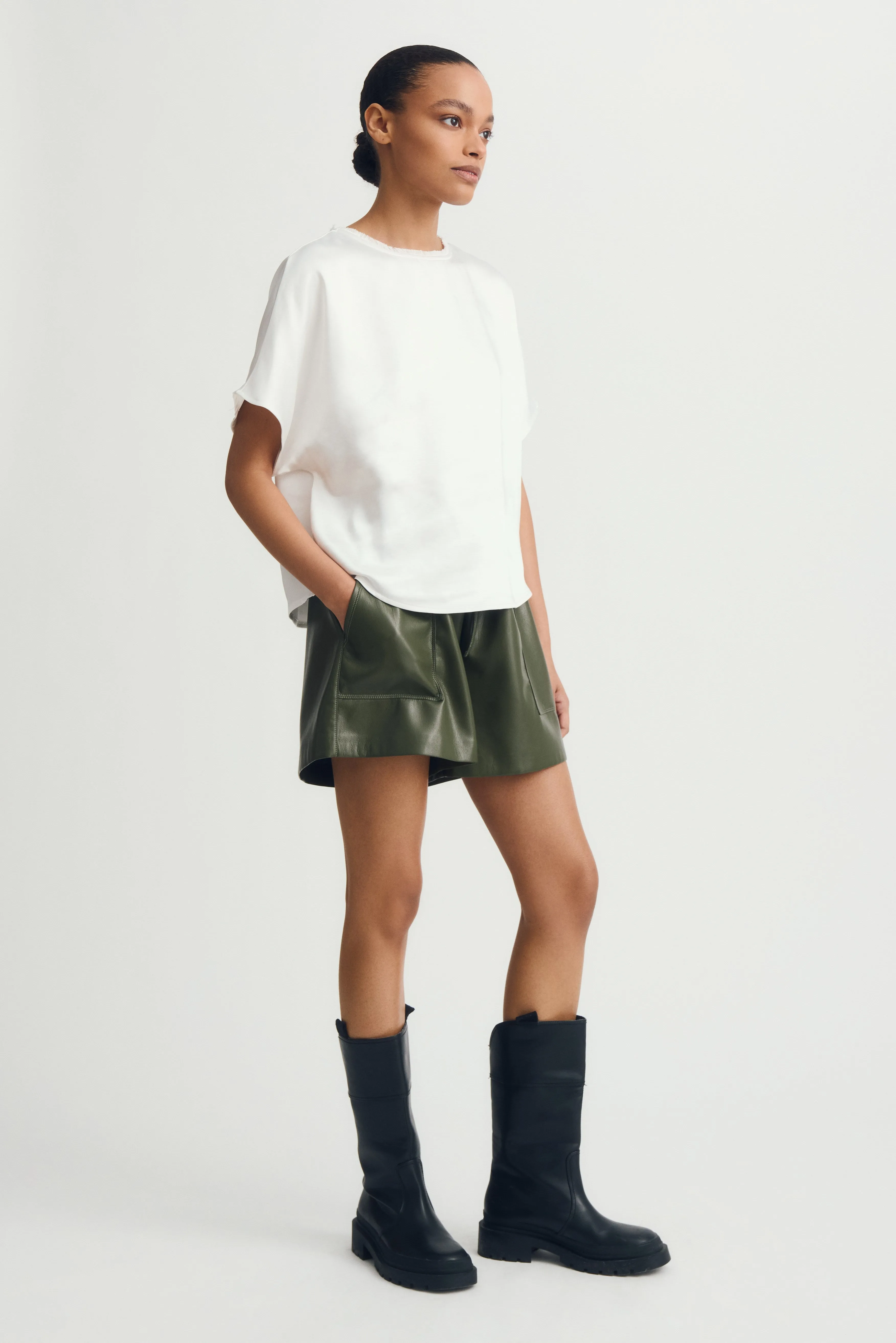 ANSEL TOP-Off white sold by MELISSA NEPTON