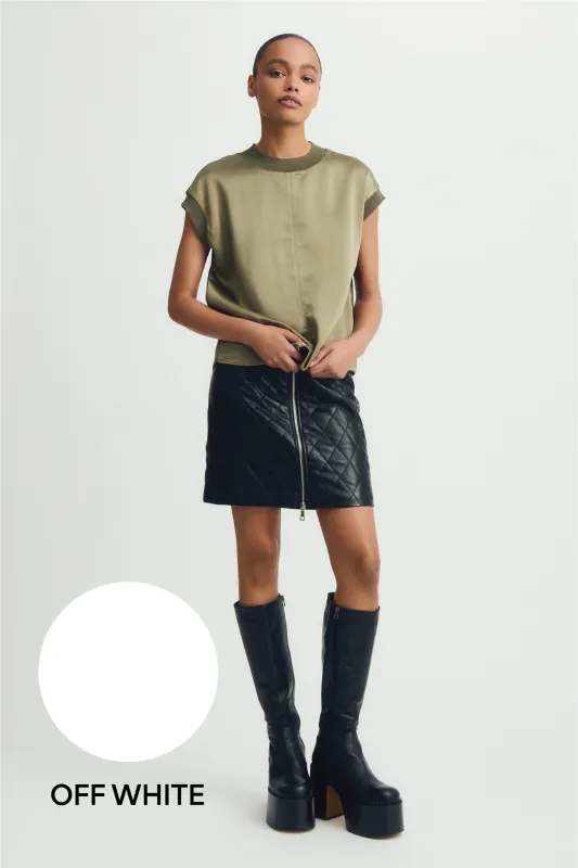 GAYLOR TOP-Off white sold by MELISSA NEPTON