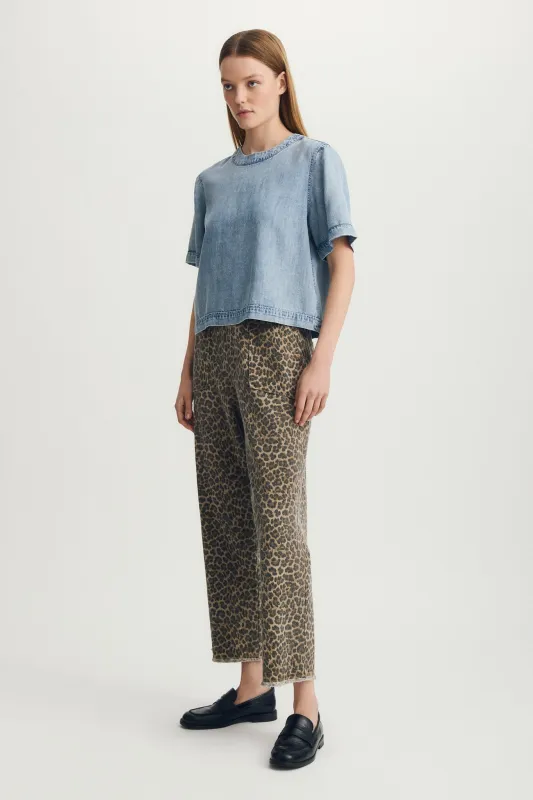 CALYPSO TOP-Med. blue denim sold by MELISSA NEPTON