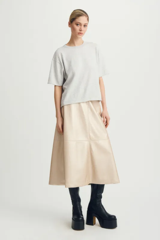 TERRY SKIRT-Metallic pearl sold by MELISSA NEPTON