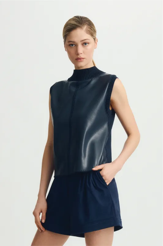 NICO TOP-Dk navy sold by MELISSA NEPTON