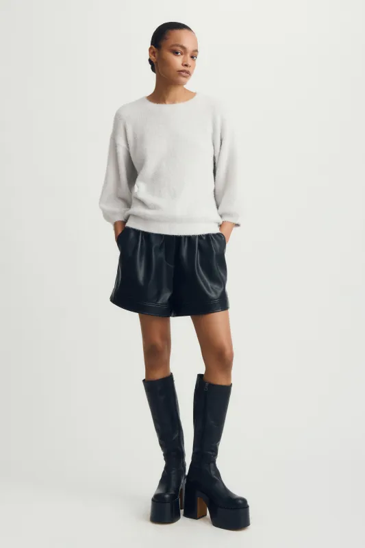 THEO SWEATER-Grey mix sold by MELISSA NEPTON