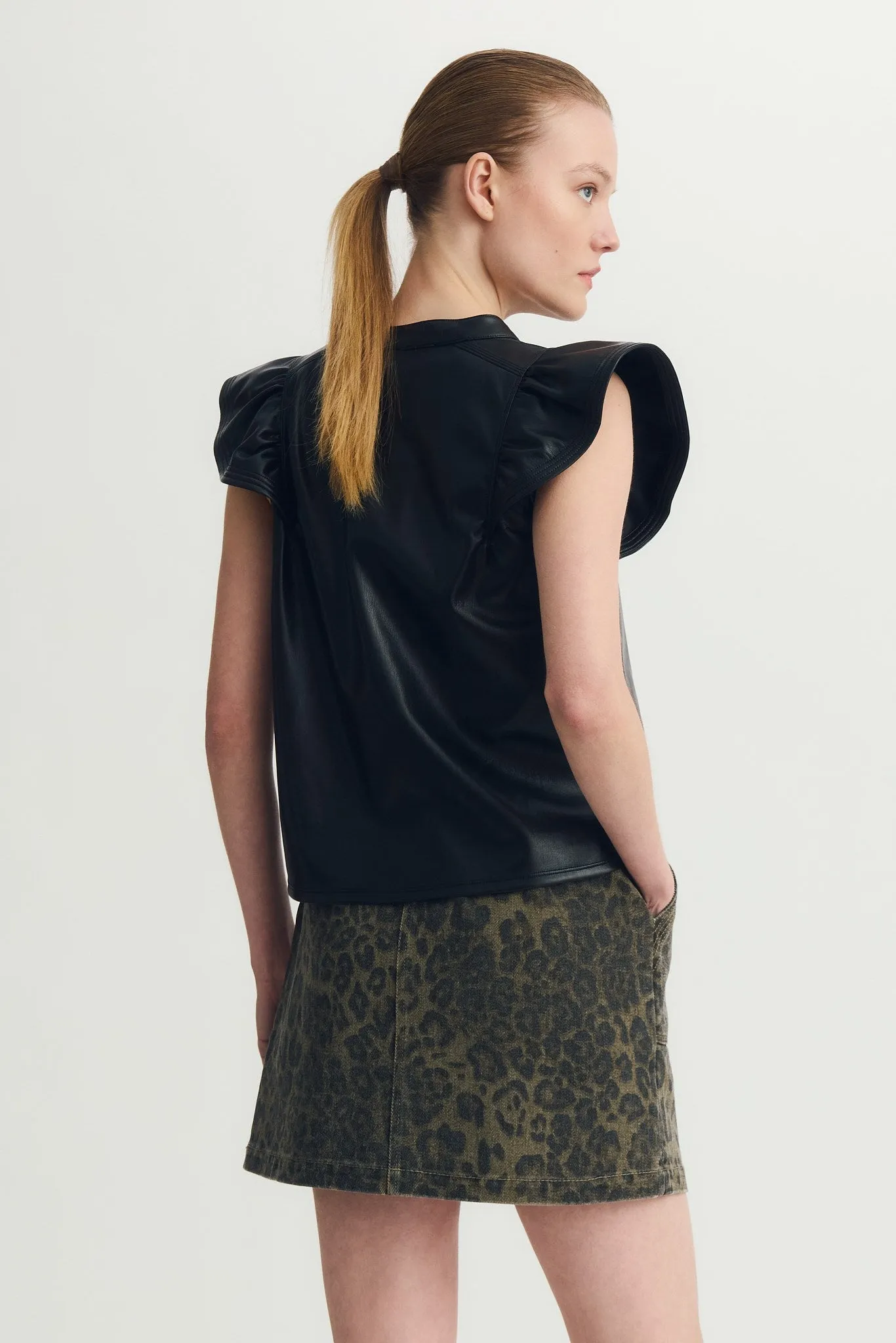 VENORA TOP-Black sold by MELISSA NEPTON product image thumbnail 2