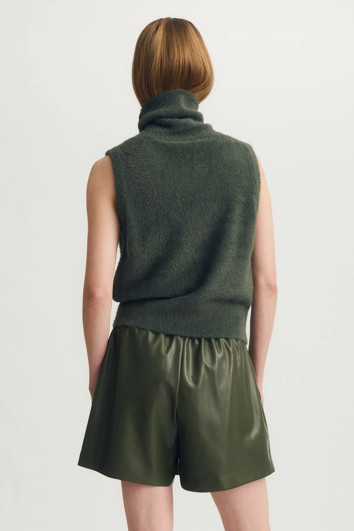 HANA SWEATER-Dk khaki sold by MELISSA NEPTON product image thumbnail 2