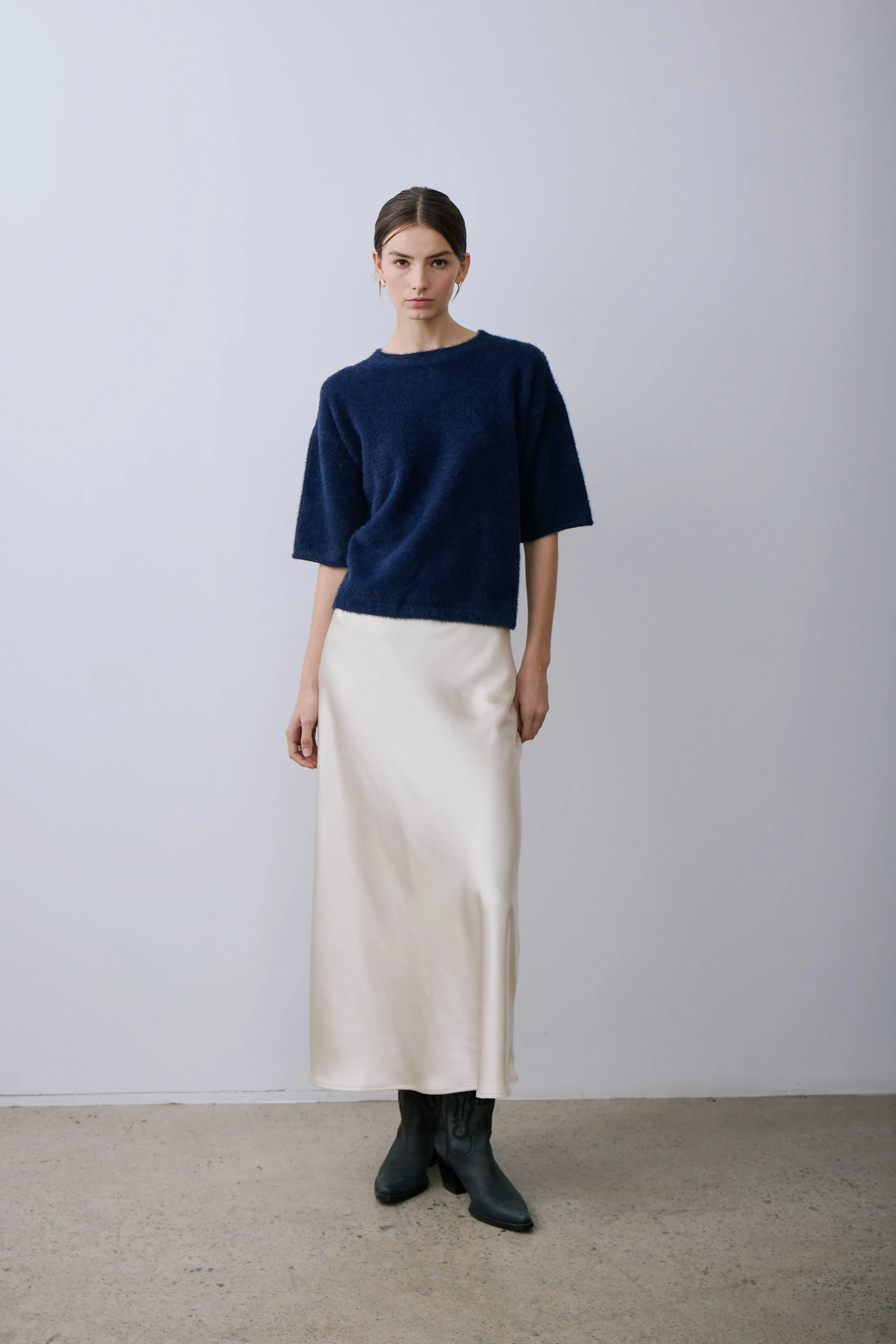 JENNA SWEATER-Blue sold by MELISSA NEPTON