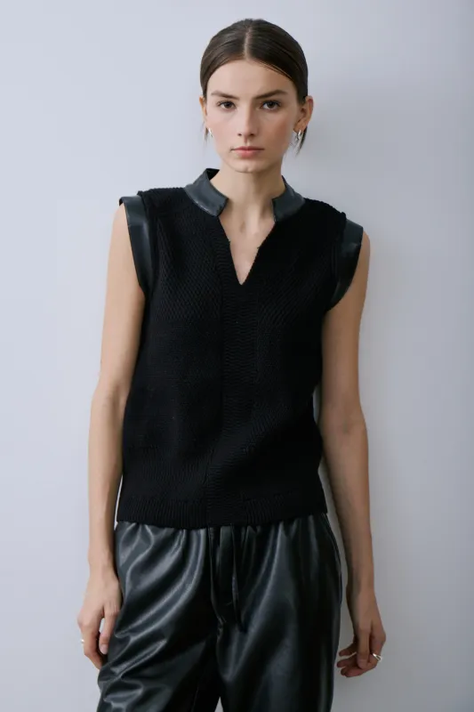 JUNO TOP-Black sold by MELISSA NEPTON