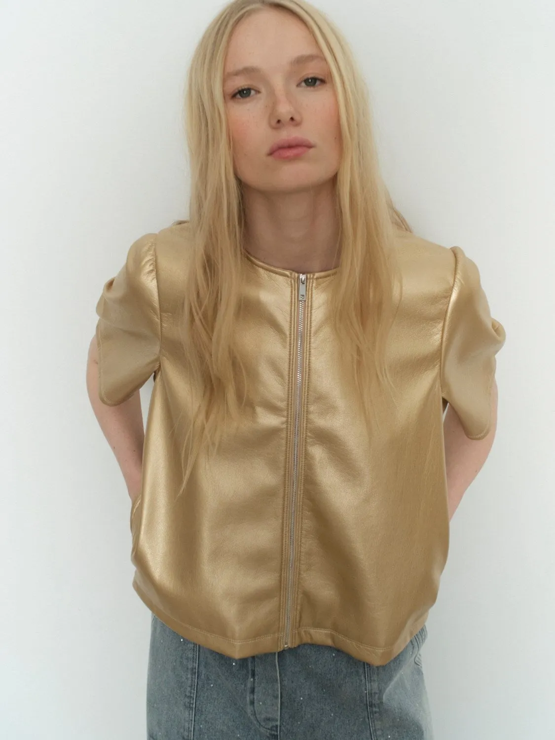 HOUSTON TOP-Gold sold by MELISSA NEPTON