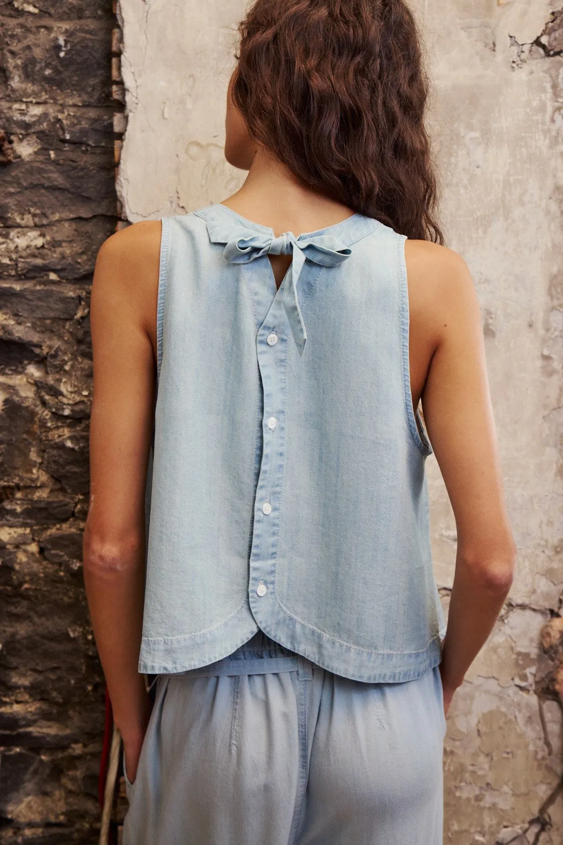 CECIL BLOUSE-Lt super bleached sold by MELISSA NEPTON