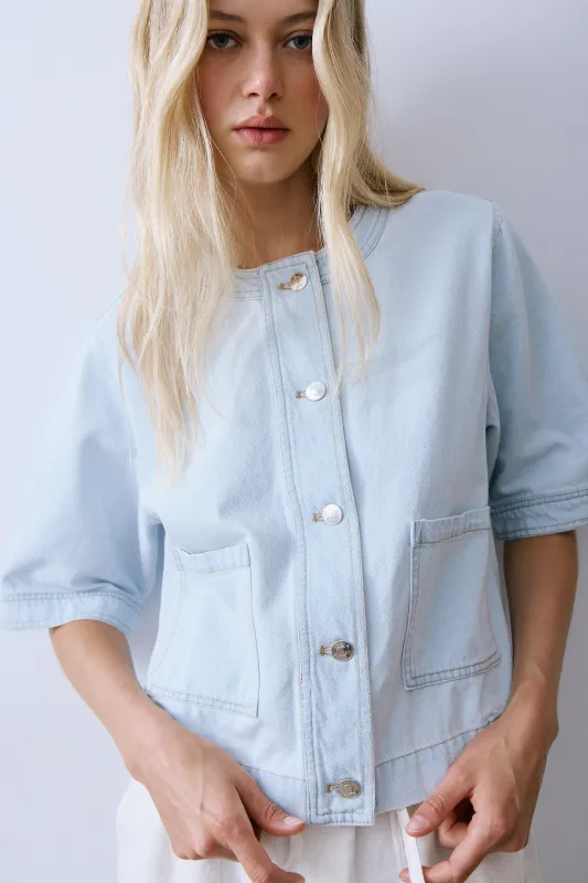 CAPEL JACKET-Super bleached made by MELISSA NEPTON