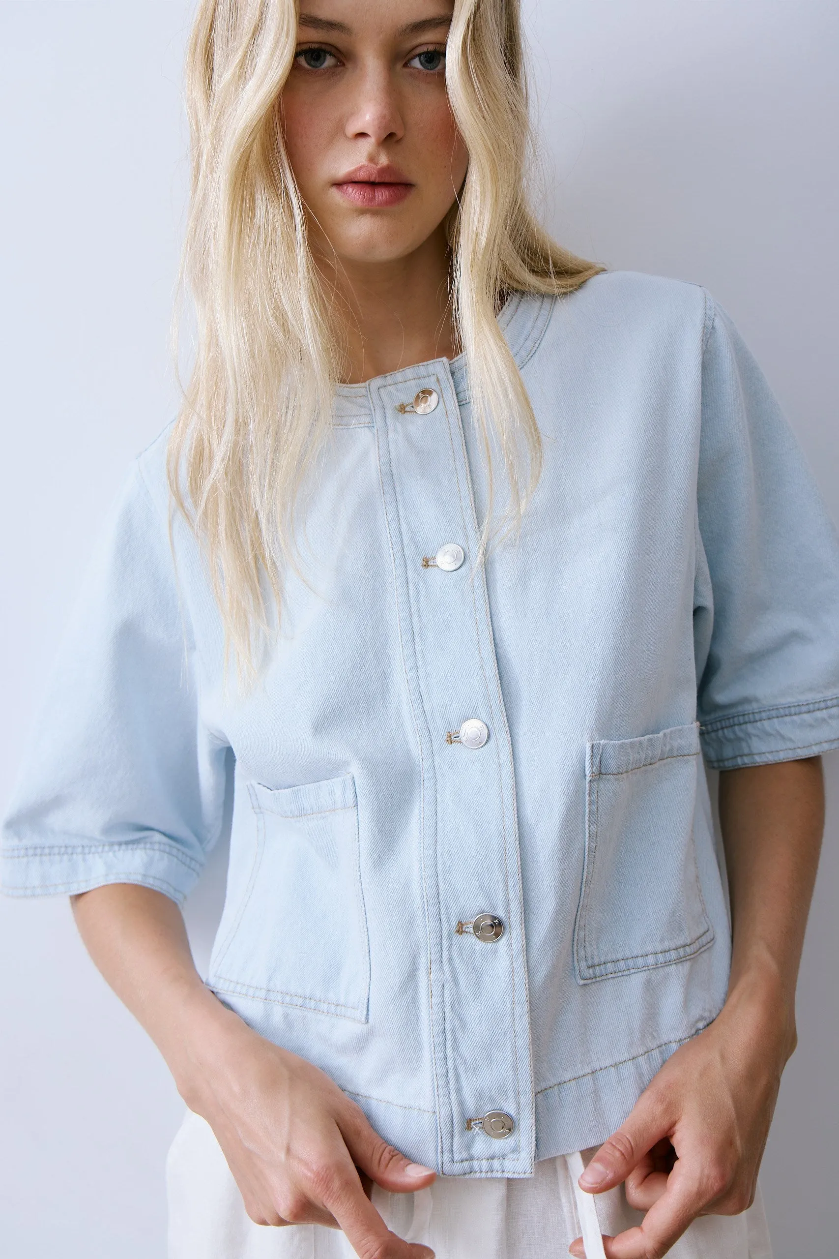 CAPEL JACKET-Super bleached sold by MELISSA NEPTON