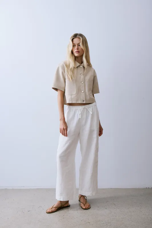 ALICE JACKET-Cream made by MELISSA NEPTON