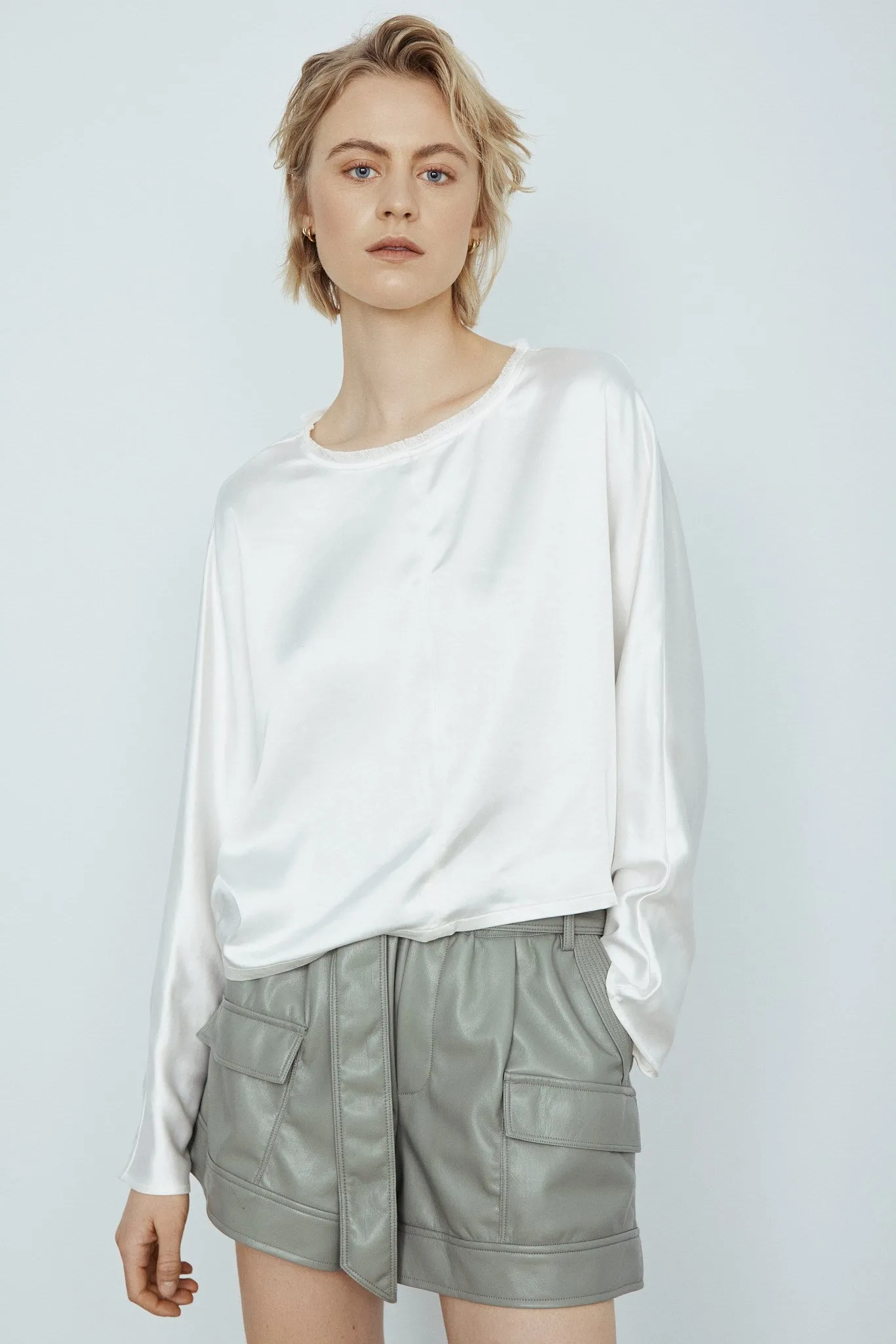 TENESI TOP-Off white sold by MELISSA NEPTON product image thumbnail 2