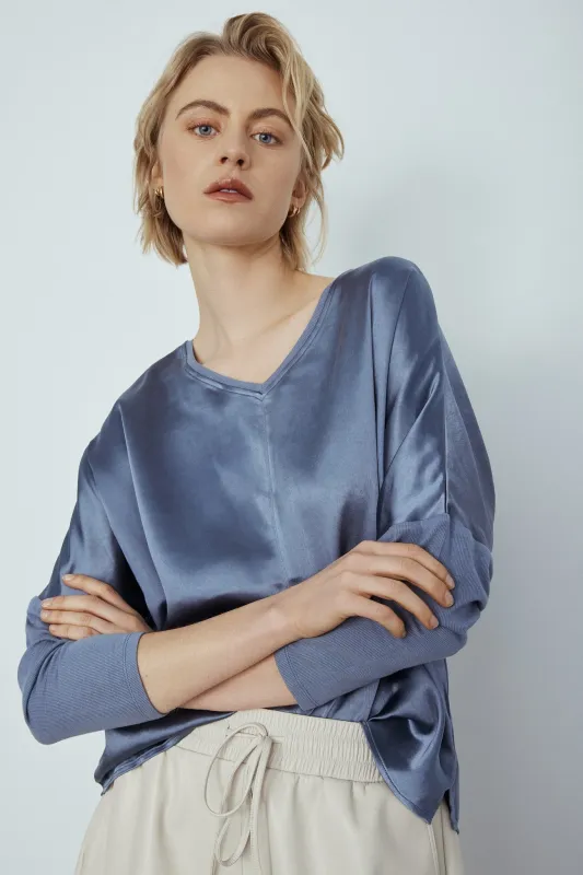 CINDY TOP-New blue sold by MELISSA NEPTON