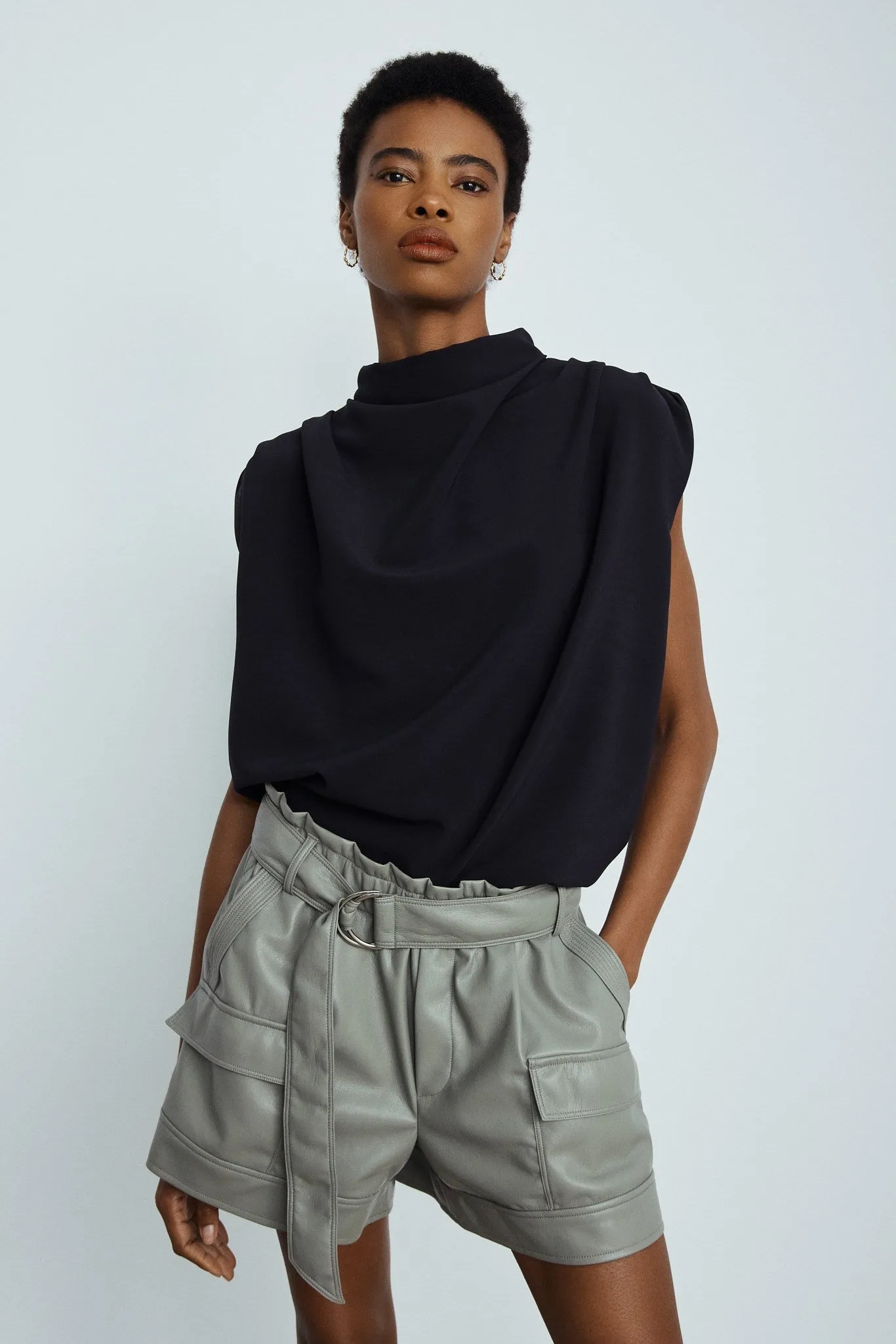 AVA TOP-Black sold by MELISSA NEPTON product image thumbnail 2