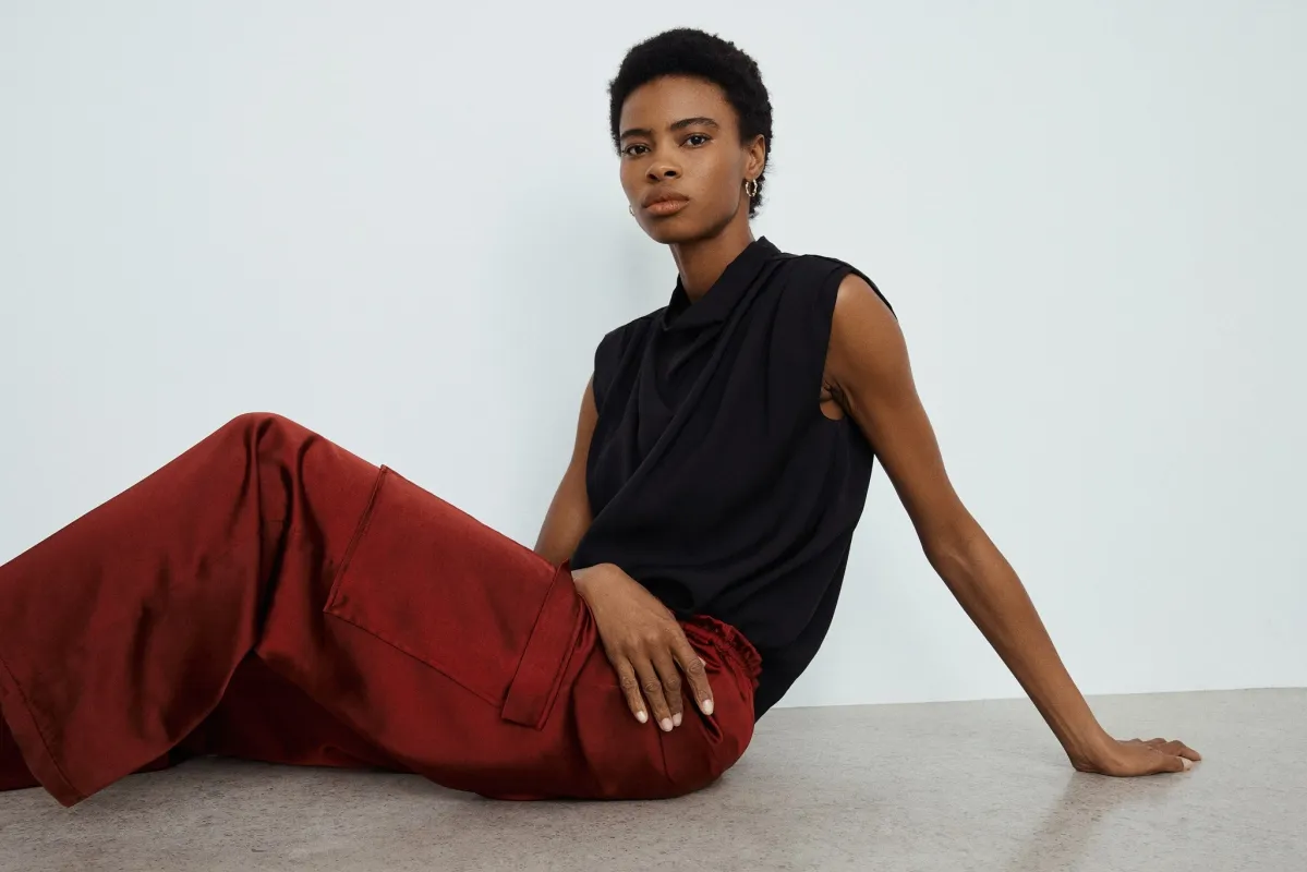 AVA TOP-Black sold by MELISSA NEPTON