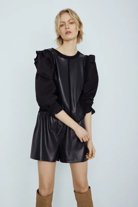 AGATH TOP-Black sold by MELISSA NEPTON