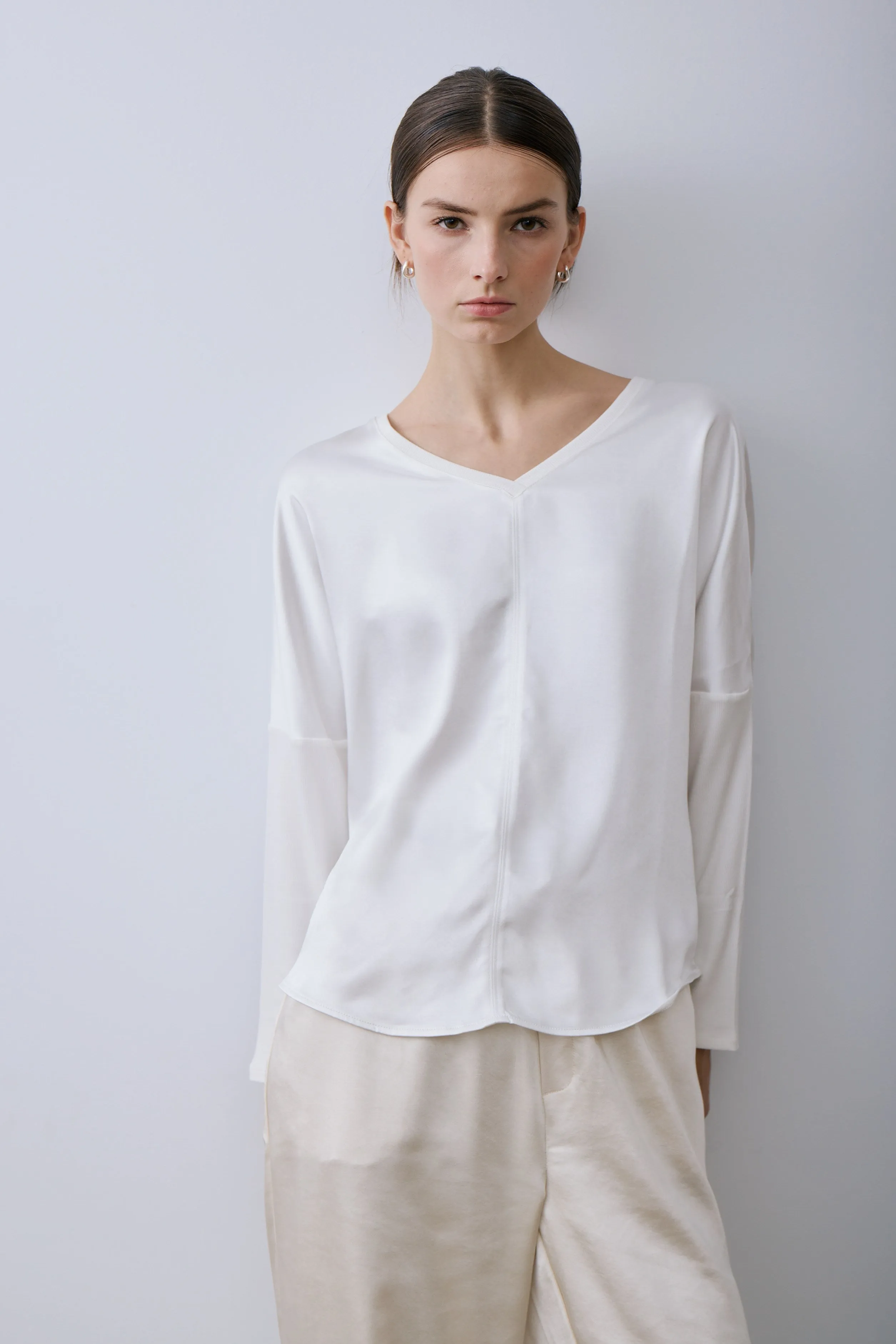 CINDY TOP-Off white sold by MELISSA NEPTON