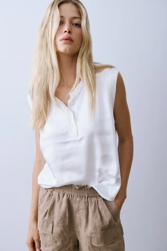 NEVIL TOP-Off white made by MELISSA NEPTON