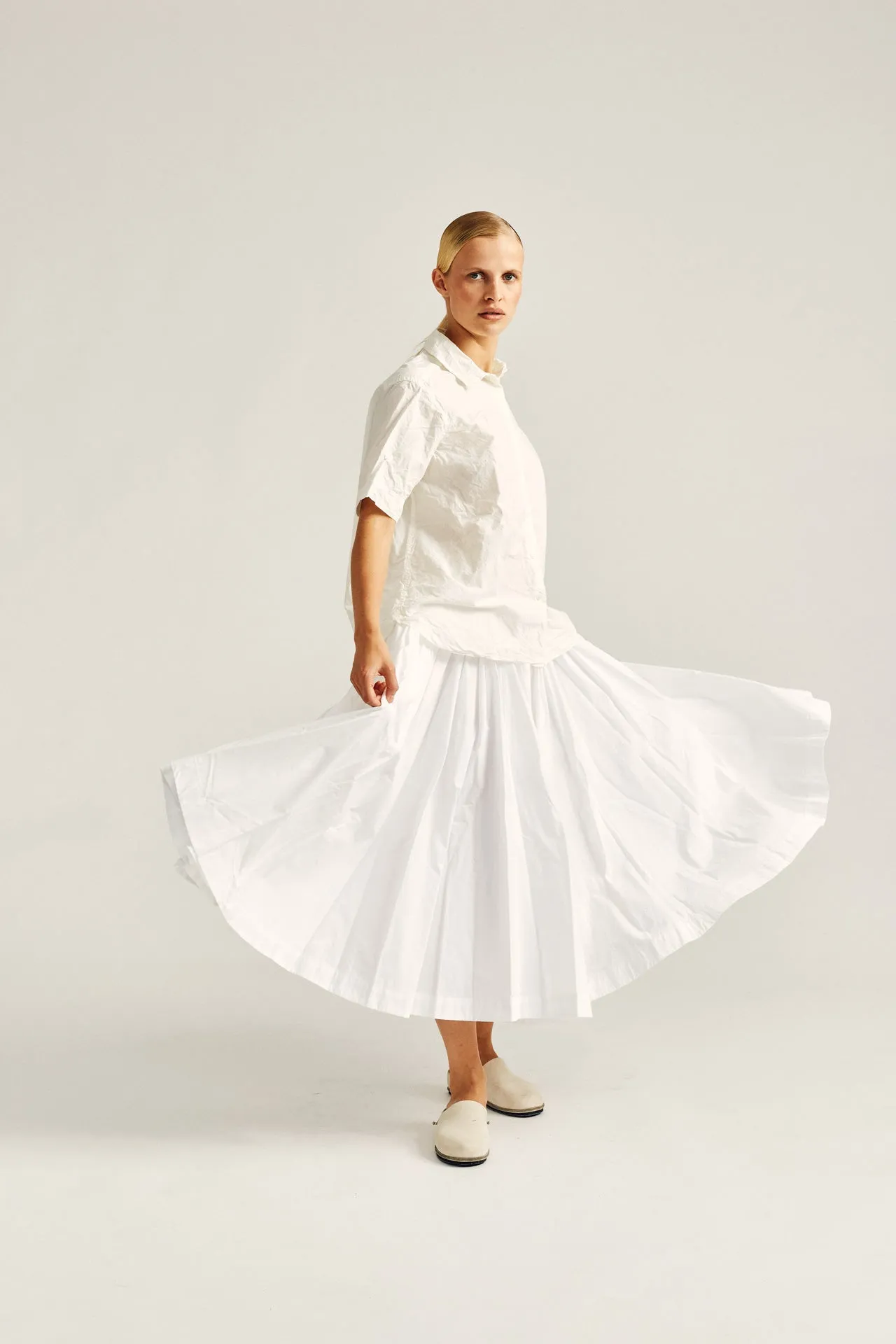 MARINETTE SHIRT - PAPER - WHITE sold by Casey Casey Womens product image thumbnail 5