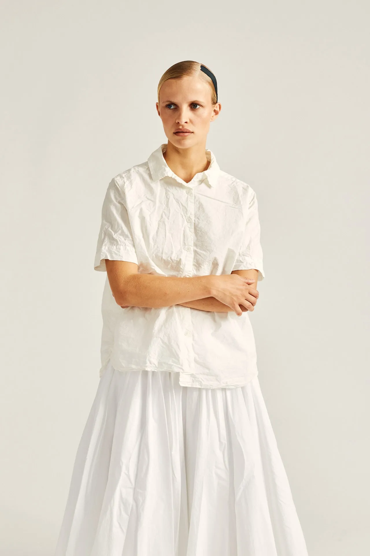 MARINETTE SHIRT - PAPER - WHITE sold by Casey Casey Womens