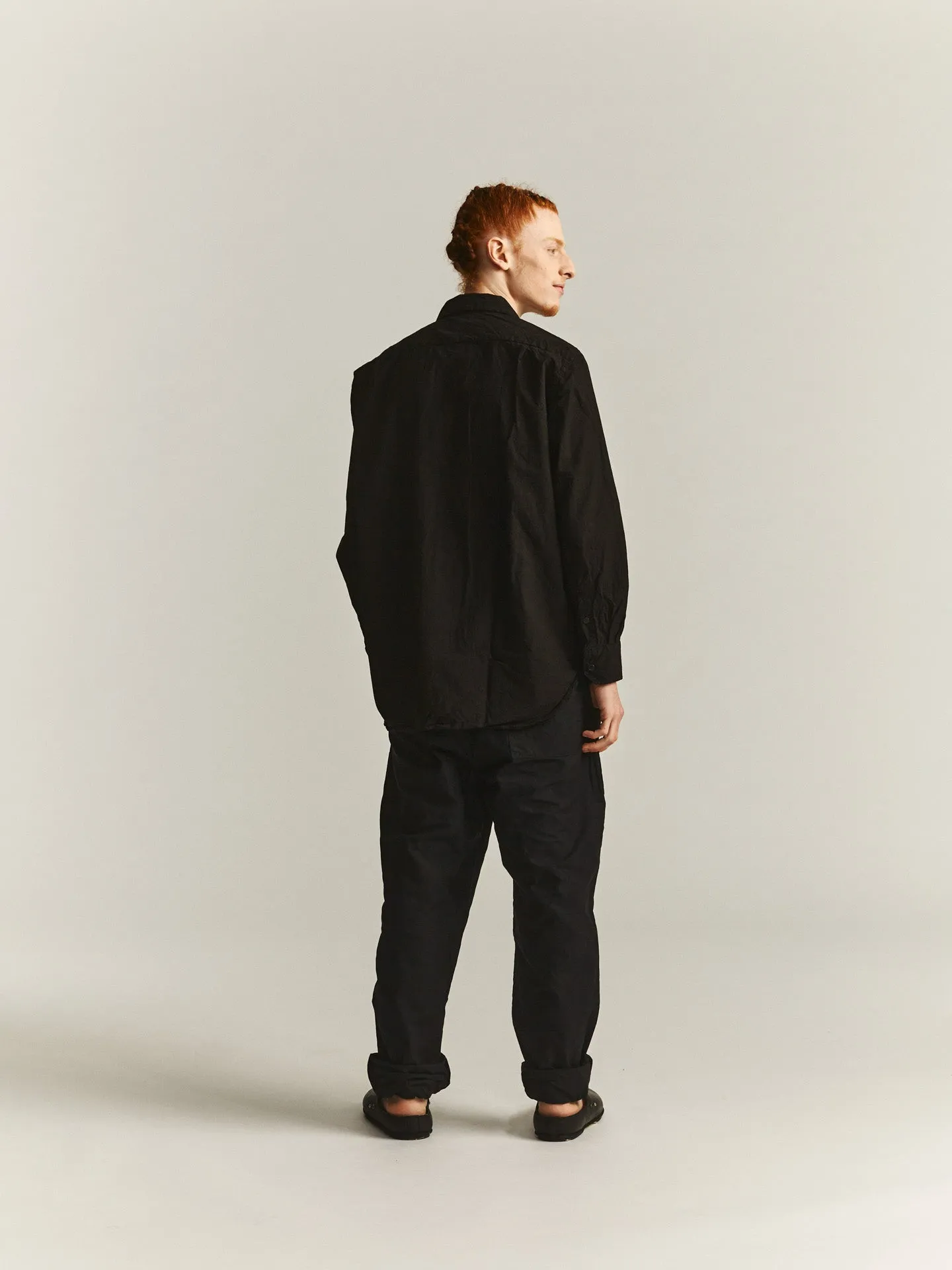 BIG RACCOURCIE SHIRT - H COT - BLACK sold by Casey Casey product image thumbnail 3