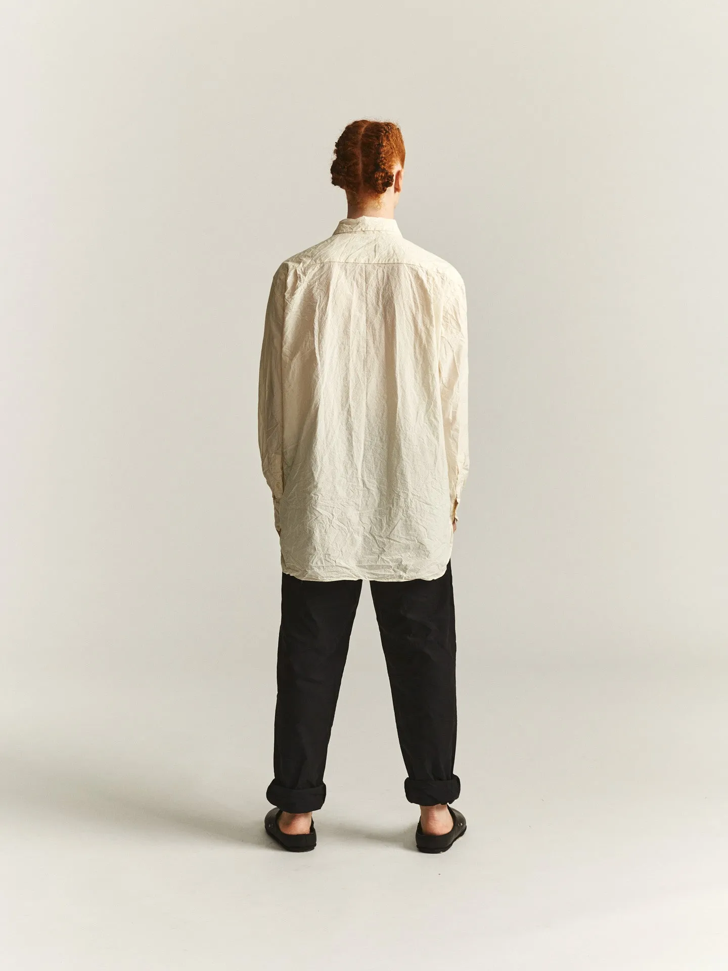BIG RACCOURCIE SHIRT - H COT - NATURAL sold by Casey Casey Womens product image thumbnail 4