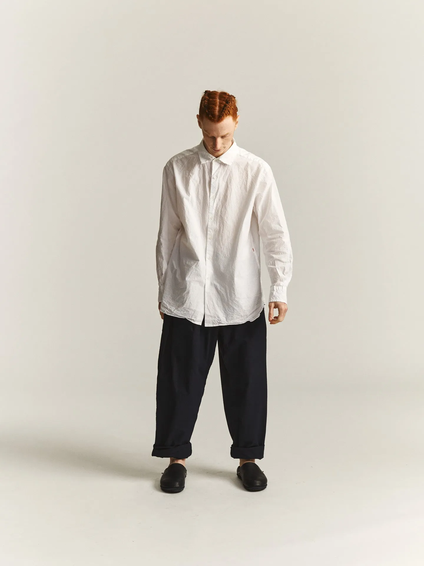 BIG RACCOURCIE SHIRT - H COT - WHITE sold by Casey Casey product image thumbnail 2