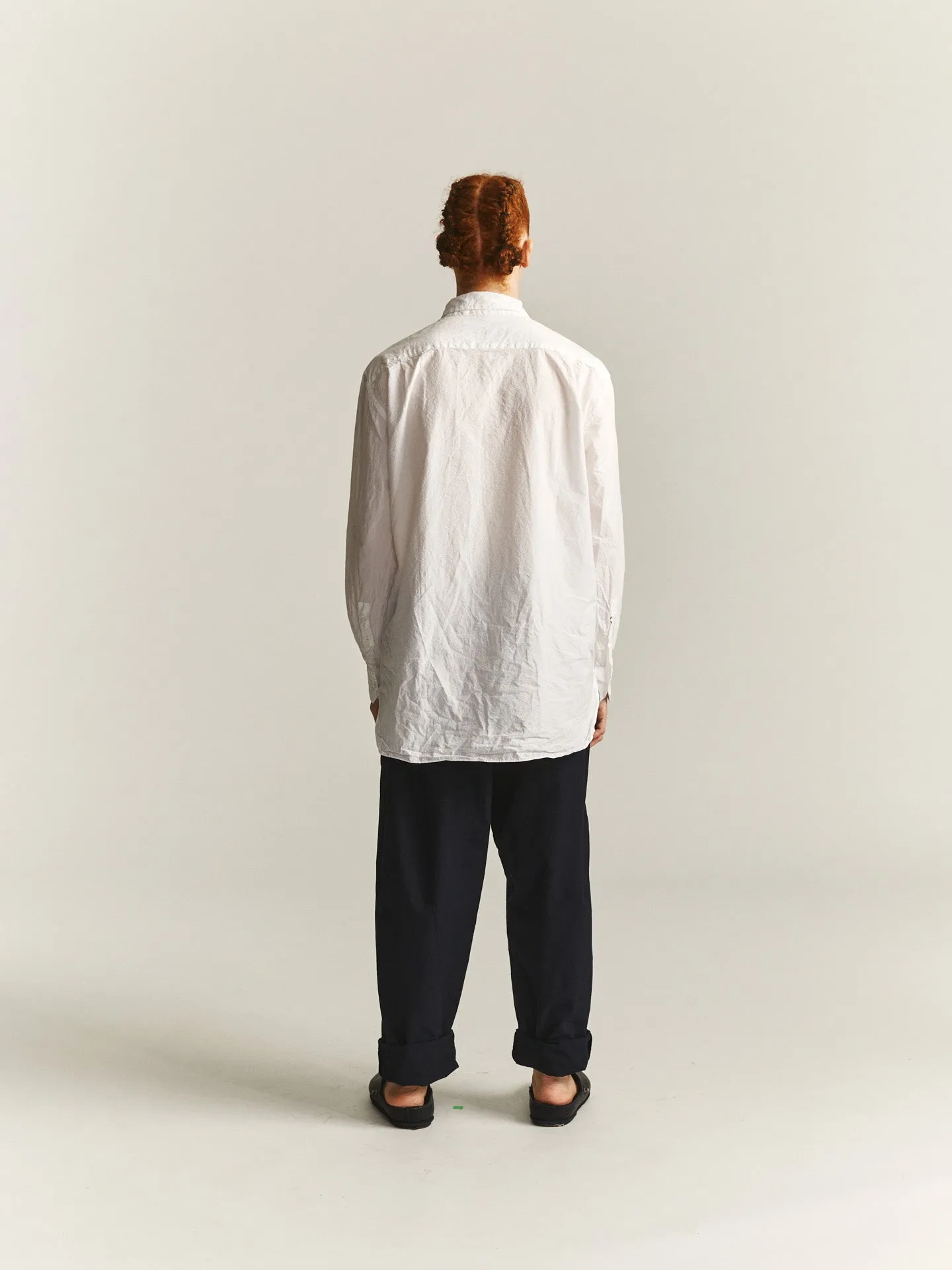 BIG RACCOURCIE SHIRT - H COT - WHITE sold by Casey Casey product image thumbnail 5