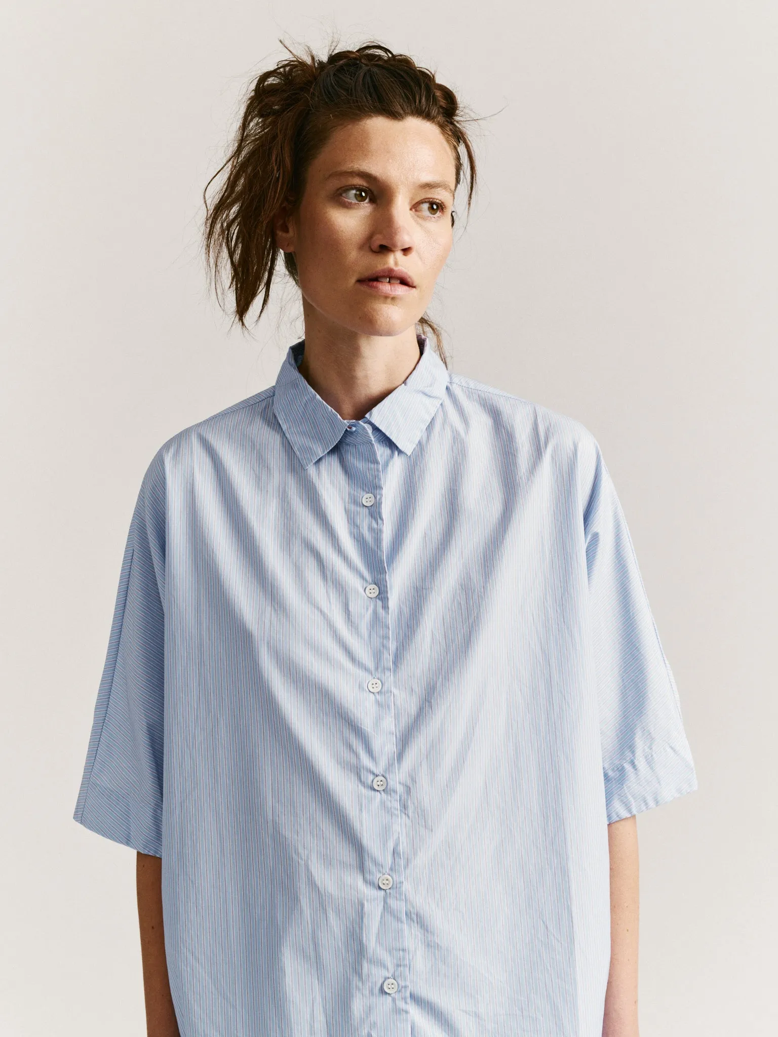 WAGA SHIRT-POP STRIPE - AS IS sold by Casey Casey Womens