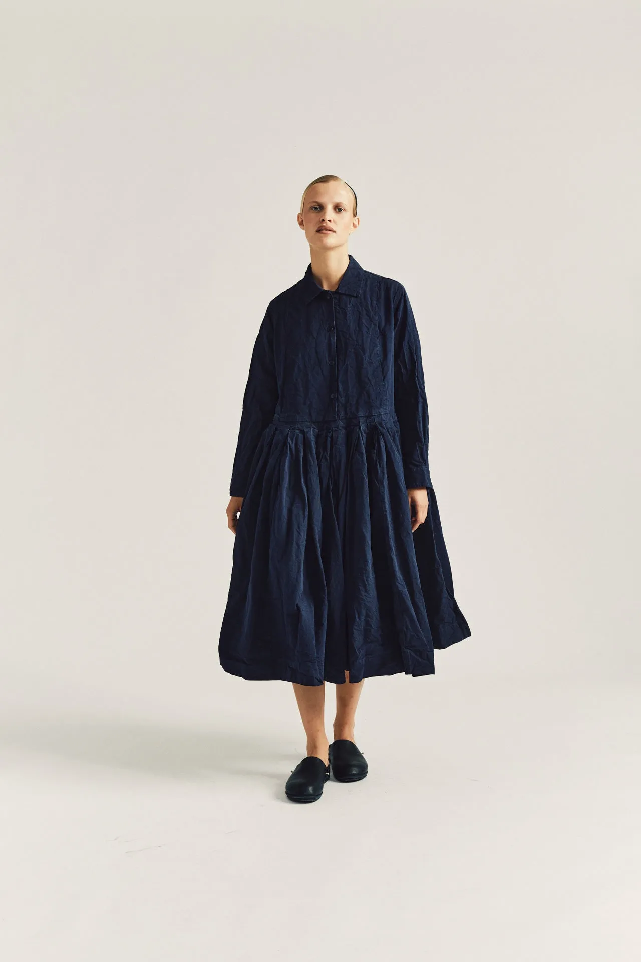 MOLAYEN DRESS - TOUGH COT - NAVY sold by Casey Casey Womens product image thumbnail 2