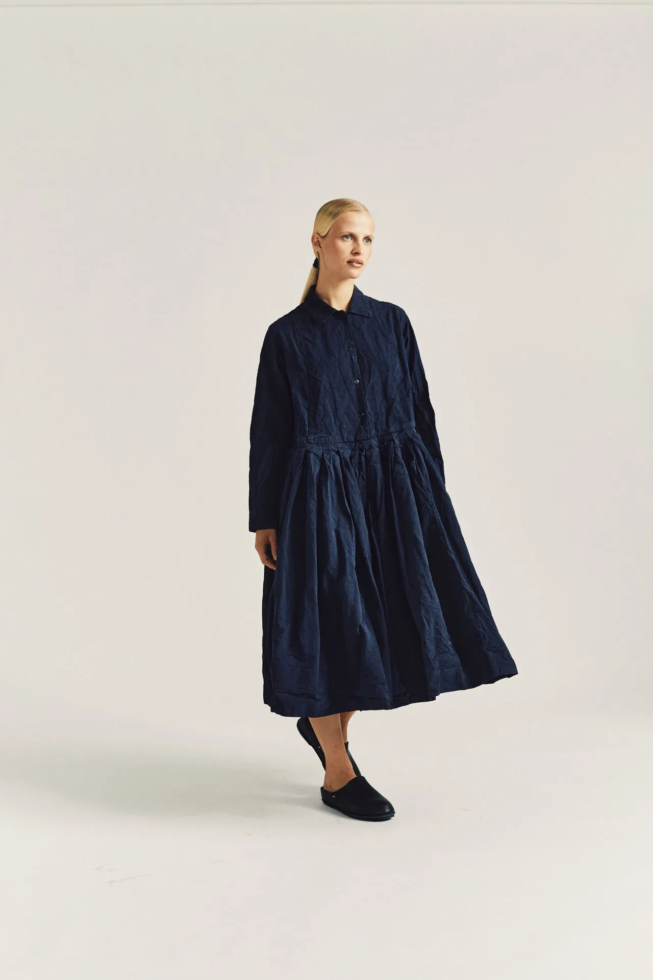 MOLAYEN DRESS - TOUGH COT - NAVY sold by Casey Casey Womens product image thumbnail 4