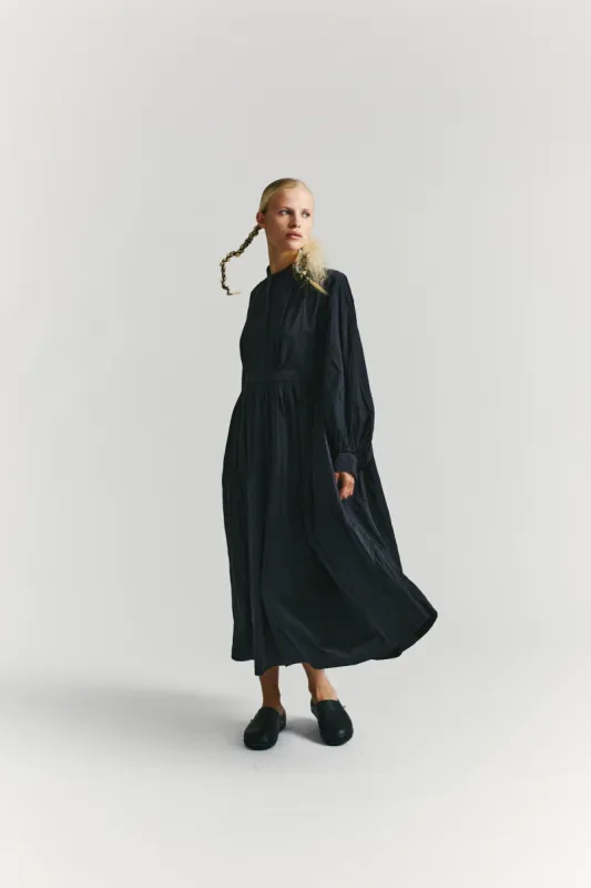 YUKA DRESS - PAPER SAT - NIGHT made by Casey Casey