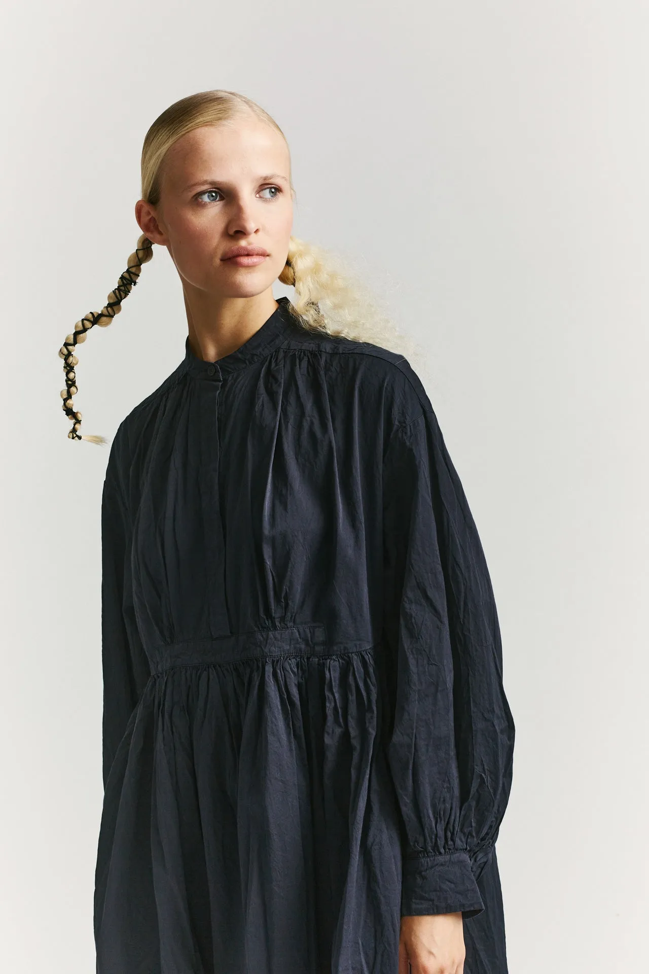 YUKA DRESS - PAPER SAT - NIGHT sold by Casey Casey Womens product image thumbnail 3