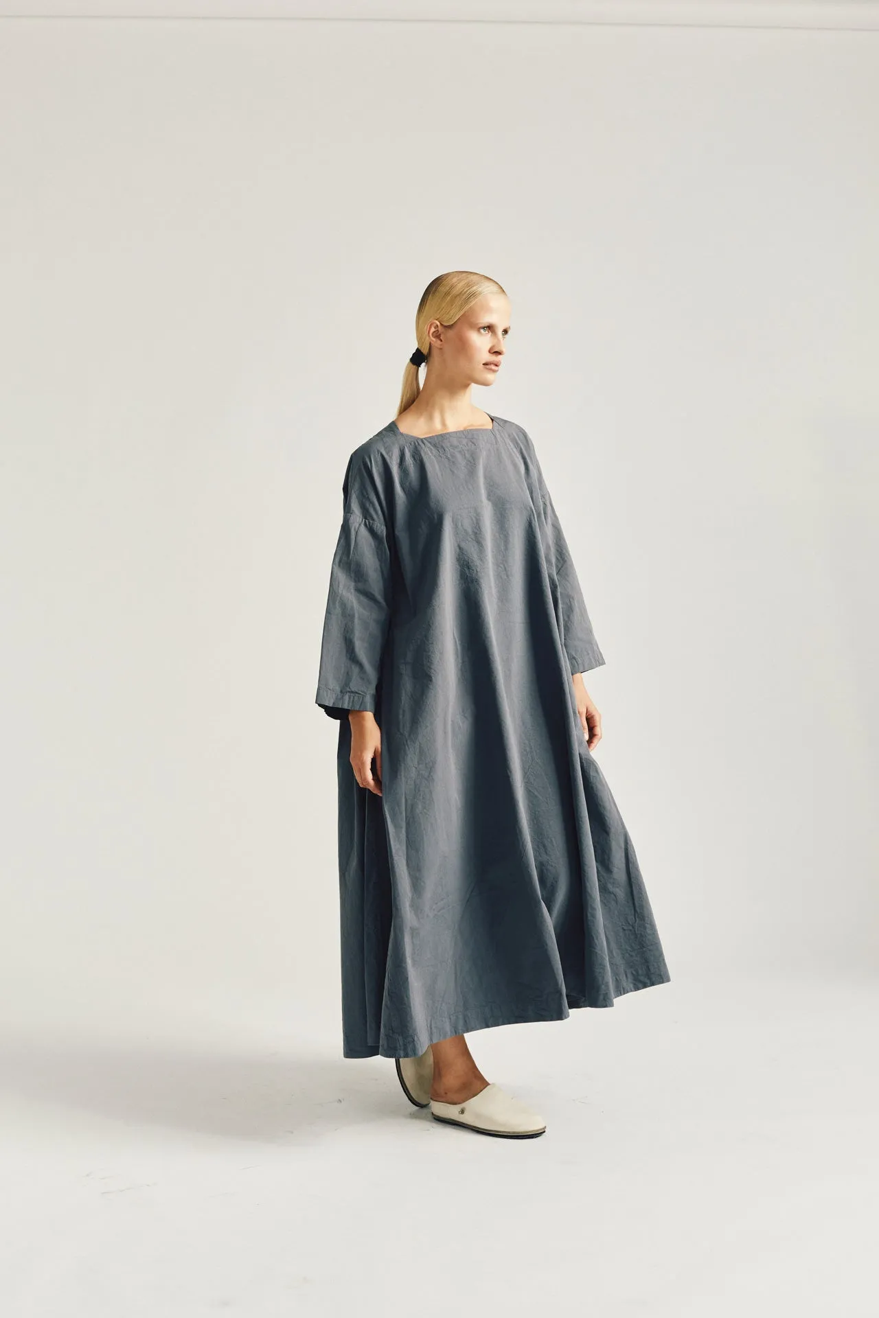 WOW LS DRESS - PAPER COT - GRAPHITE sold by Casey Casey Womens product image thumbnail 4