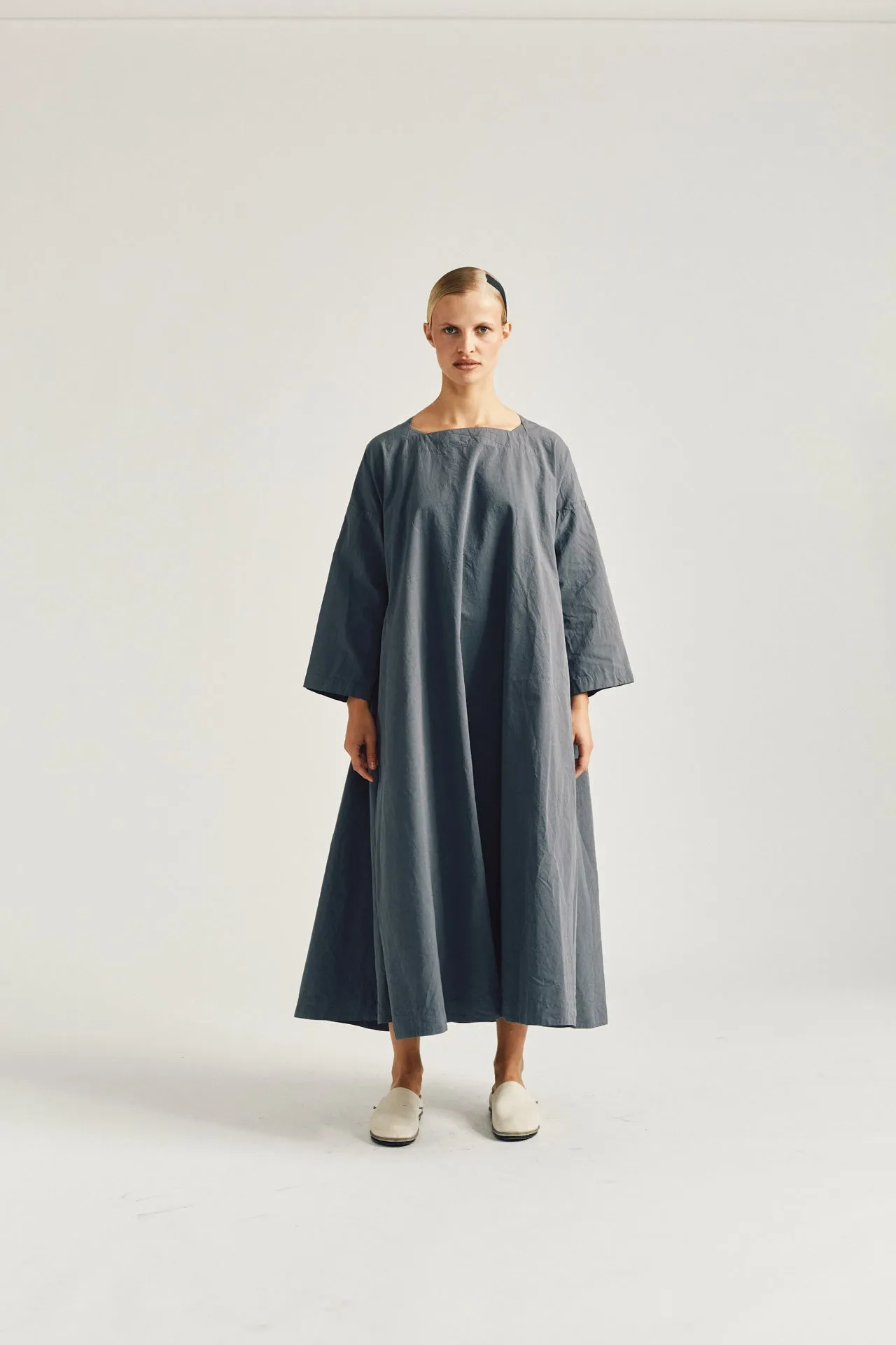 WOW LS DRESS - PAPER COT - GRAPHITE sold by Casey Casey Womens product image thumbnail 2