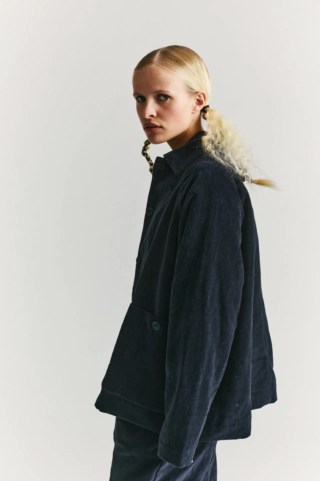 ROTTY JACKET - LINVEL - DARK NAVY sold by Casey Casey Womens product image thumbnail 3