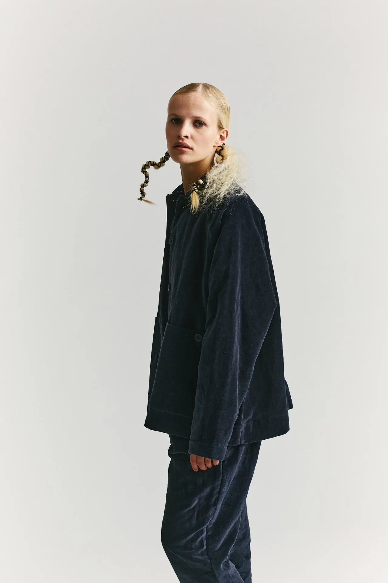 ROTTY JACKET - LINVEL - DARK NAVY sold by Casey Casey Womens product image thumbnail 4