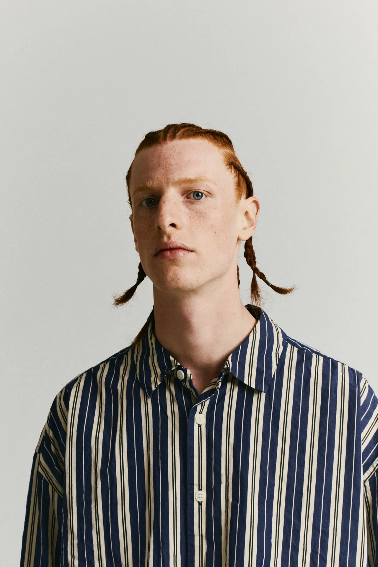 HAMNET SHIRT - PAPER STRIPE - STR5/ 17 sold by Casey Casey Womens