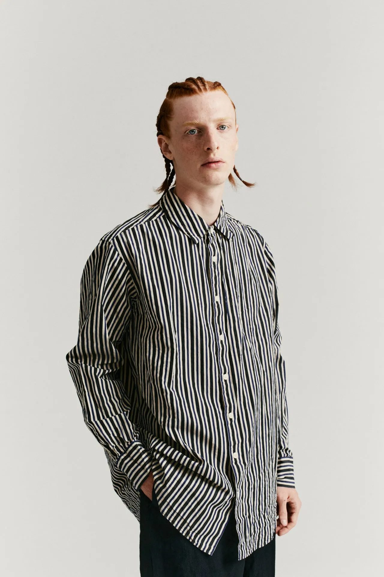 FELIX SHIRT - PAPER STRIPE - STRIPE 2 sold by Casey Casey product image thumbnail 2