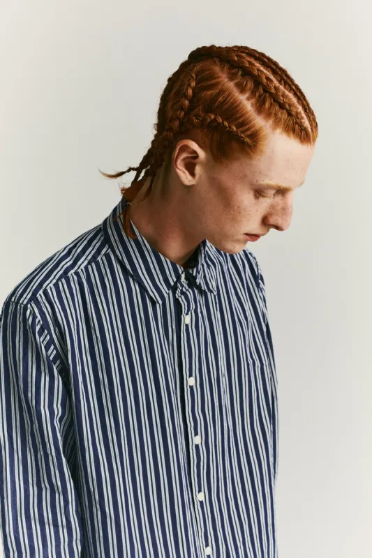 FELIX SHIRT - PAPER STRIPE - STR7 / 13 made by Casey Casey