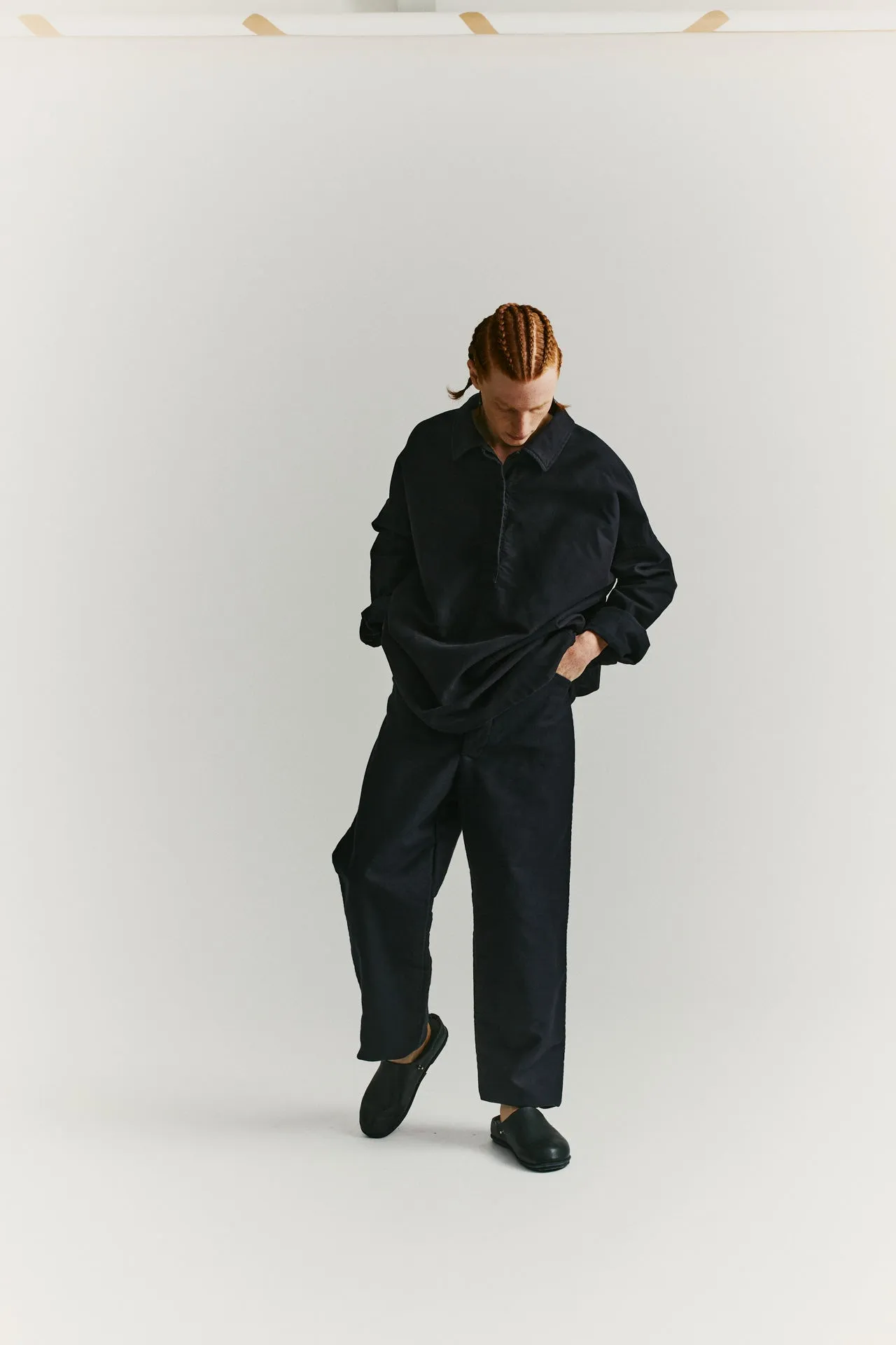 TEDY TOP - MOLESKIN - DARK NAVY sold by Casey Casey Womens product image thumbnail 5