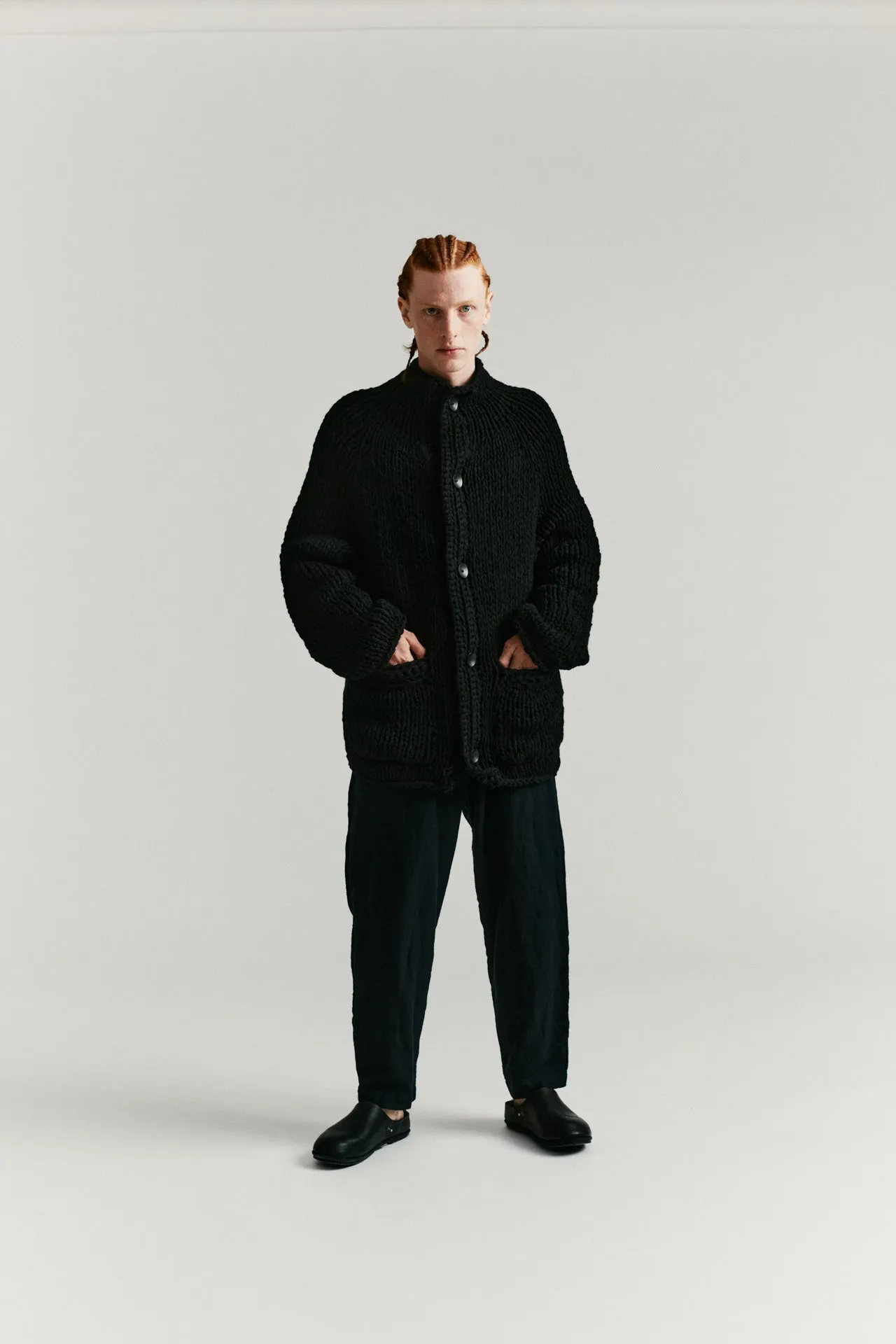 CARDIGAN - SO WOOL - BLACK sold by Casey Casey Womens product image thumbnail 3