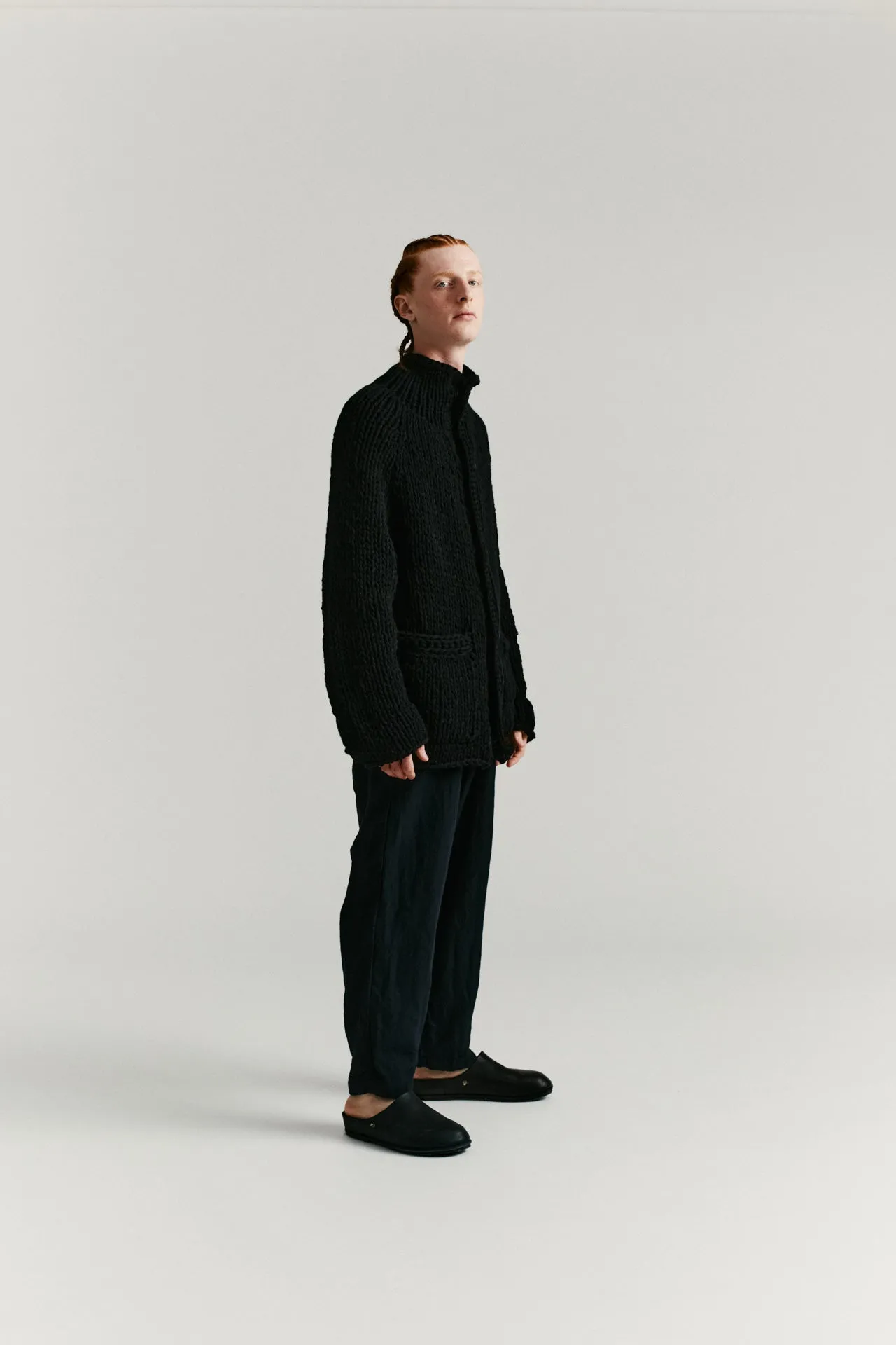 CARDIGAN - SO WOOL - BLACK sold by Casey Casey Womens product image thumbnail 4