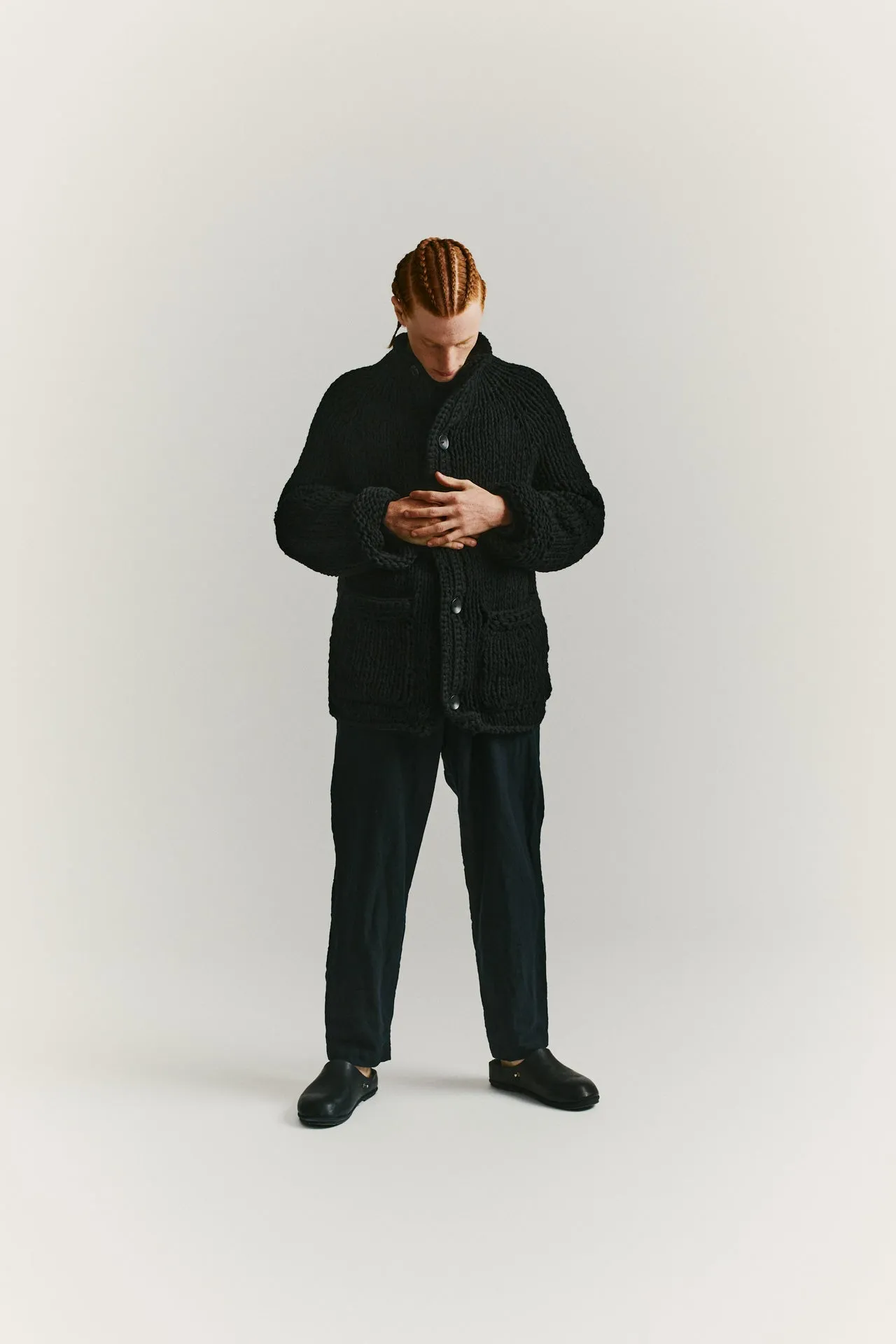 CARDIGAN - SO WOOL - BLACK sold by Casey Casey Womens product image thumbnail 5