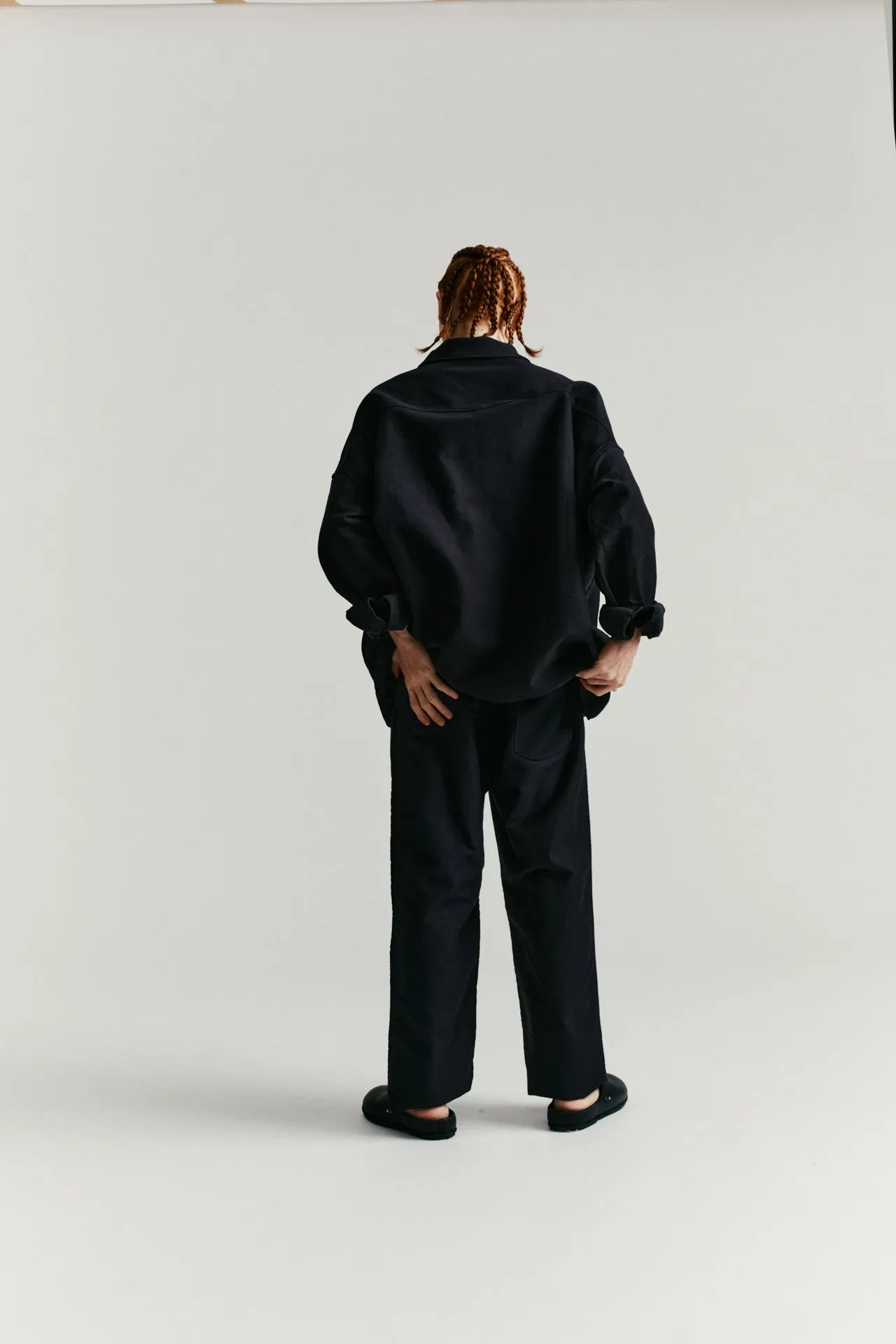 HAMNET PANT - MOLESKIN - DARK NAVY sold by Casey Casey product image thumbnail 4