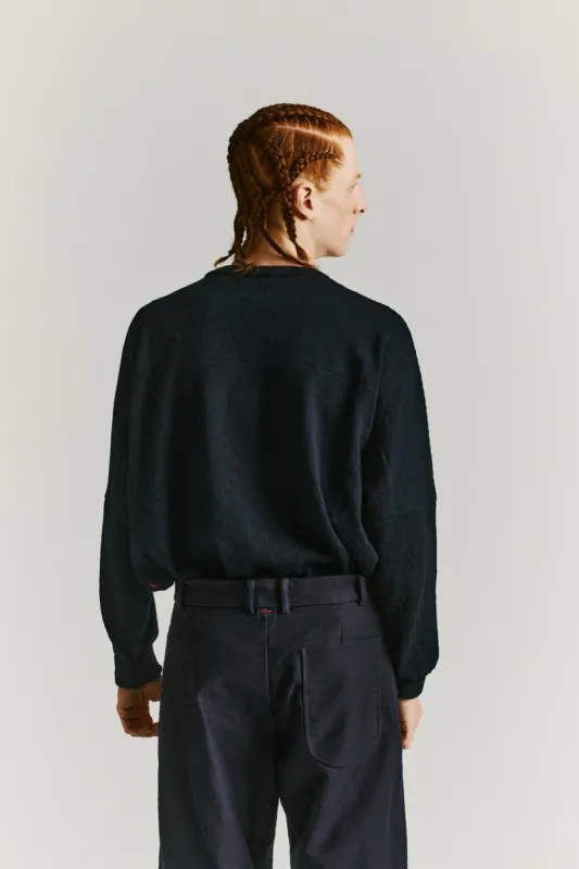 HAMNET PANT - MOLESKIN - DARK NAVY made by Casey Casey