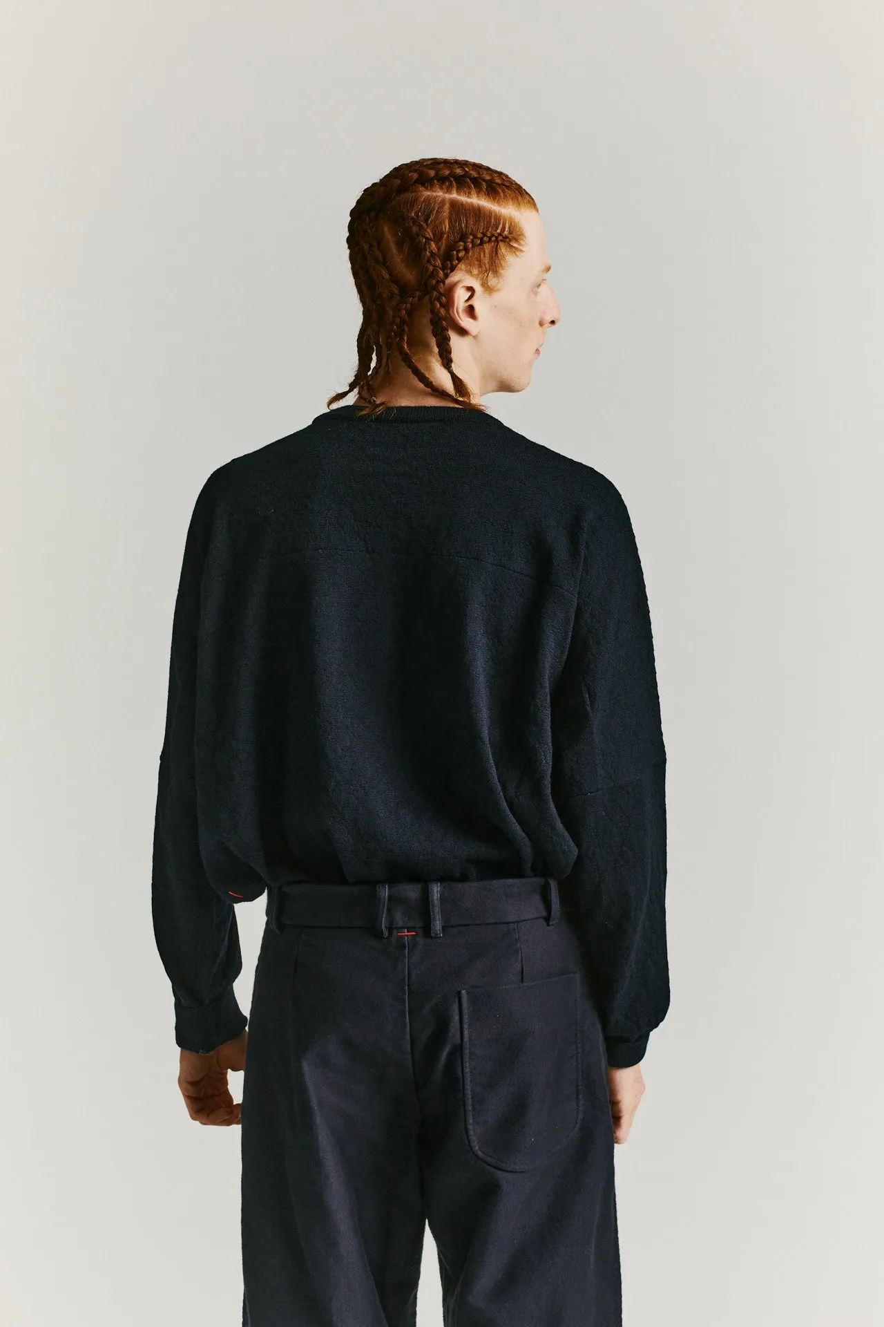 HAMNET PANT - MOLESKIN - DARK NAVY sold by Casey Casey
