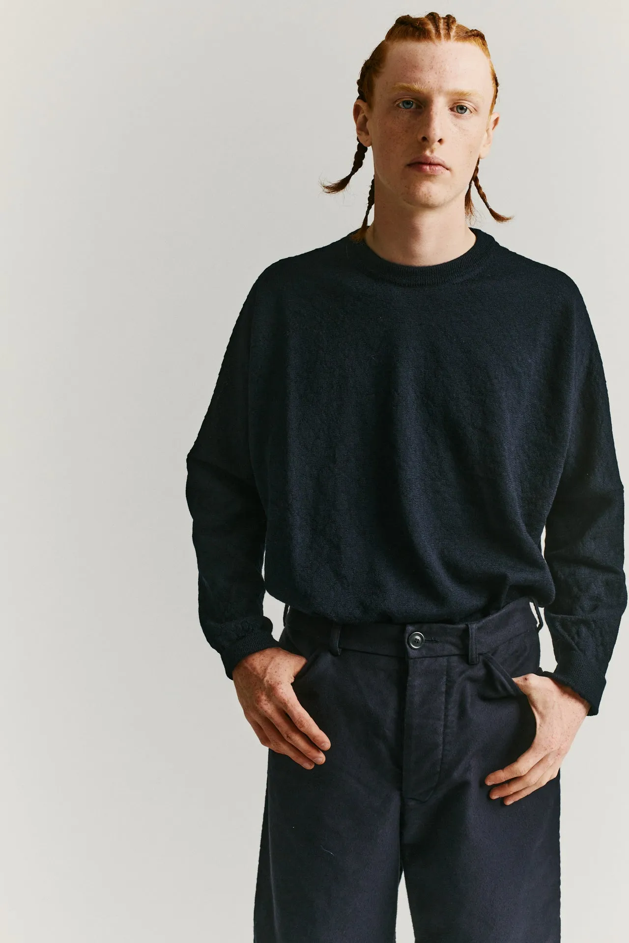 HAMNET PANT - MOLESKIN - DARK NAVY sold by Casey Casey product image thumbnail 5