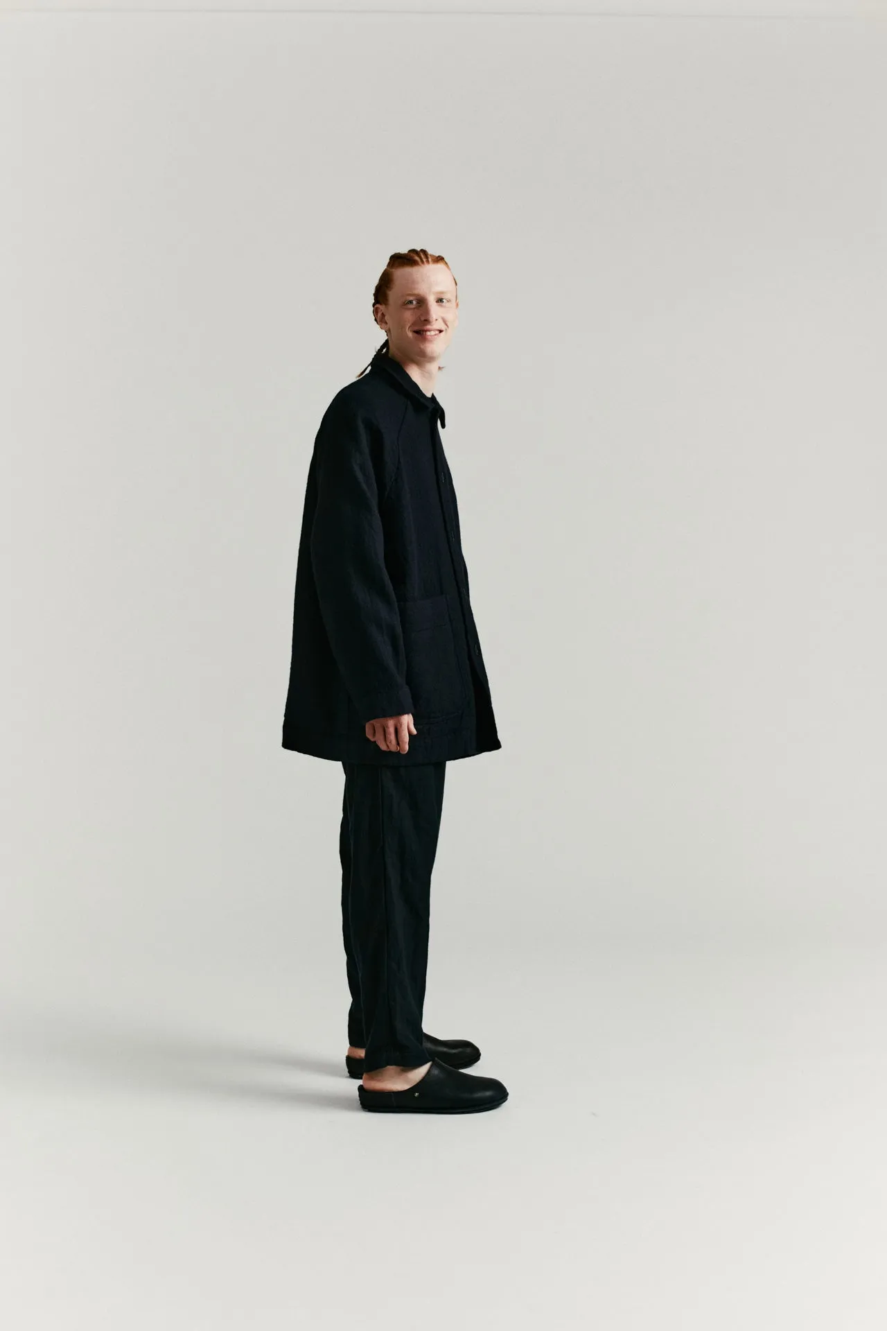 JOG AH PANT - FELTED - DARK NAVY sold by Casey Casey Womens product image thumbnail 3