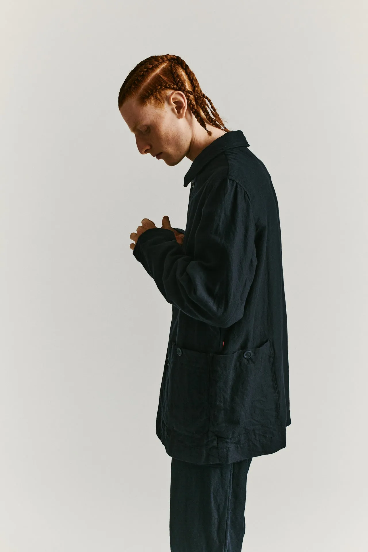 RIVOLI JACKET - FELTED - DARK NAVY sold by Casey Casey Womens